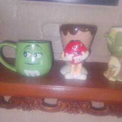 Authentic  Mugs, All 5 Are In Fine Condition, 