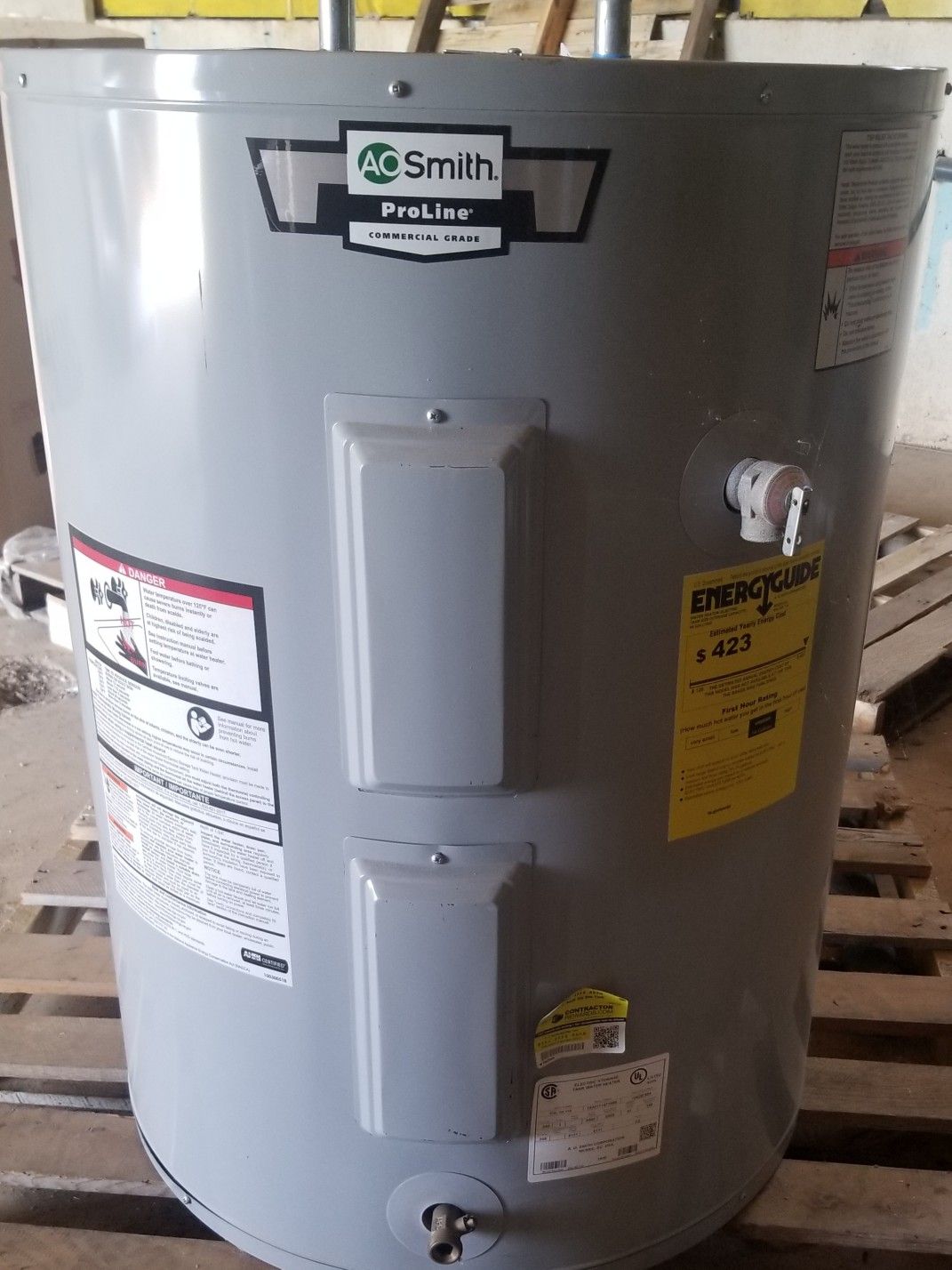 Water heater nuevo 54 gallons