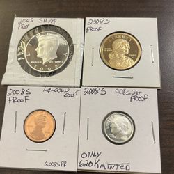 2008S Silver Proof Coins