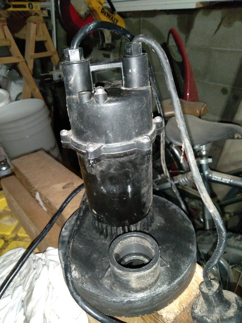 Sump Pump, Submersible Pump