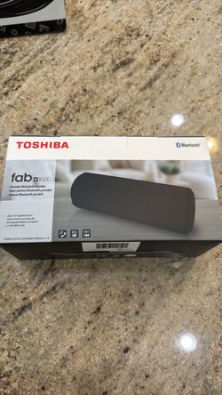 Toshiba Fab Portable Bluetooth Speaker Black