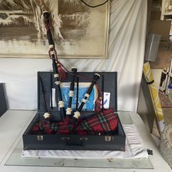 1980 s Kintail Bagpipes African Blackwood for Sale in La Mesa CA