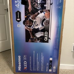 Hisense 43" Class - QD6 Series - 4K QLED Smart TV 