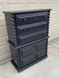 Chest 5 drawers solid wood