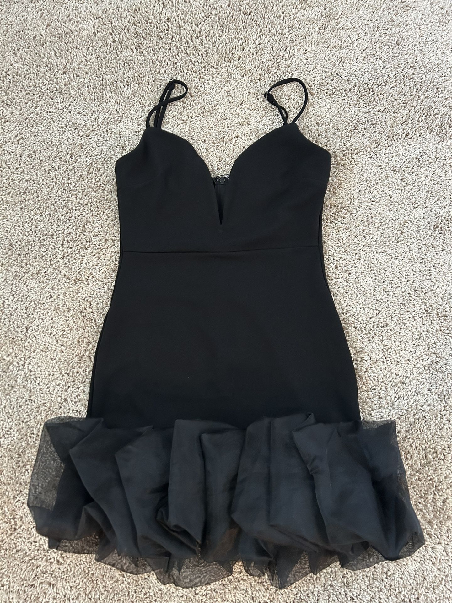 black dress