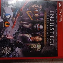Injustice PS3 Game