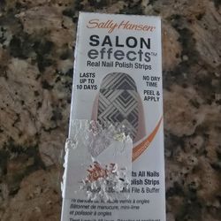 Sally Hansen Salon Effects Real Nail Polish Strips New 