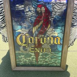 Vintage corona hanging sign $25