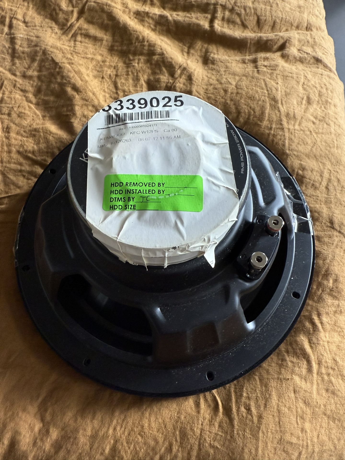 Kfc W12ps Kenwood Speakers 12 Inch In Box Kenwood KFC-W12PS