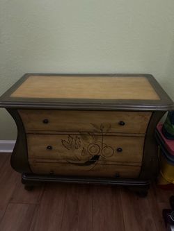 Antique wooden chest