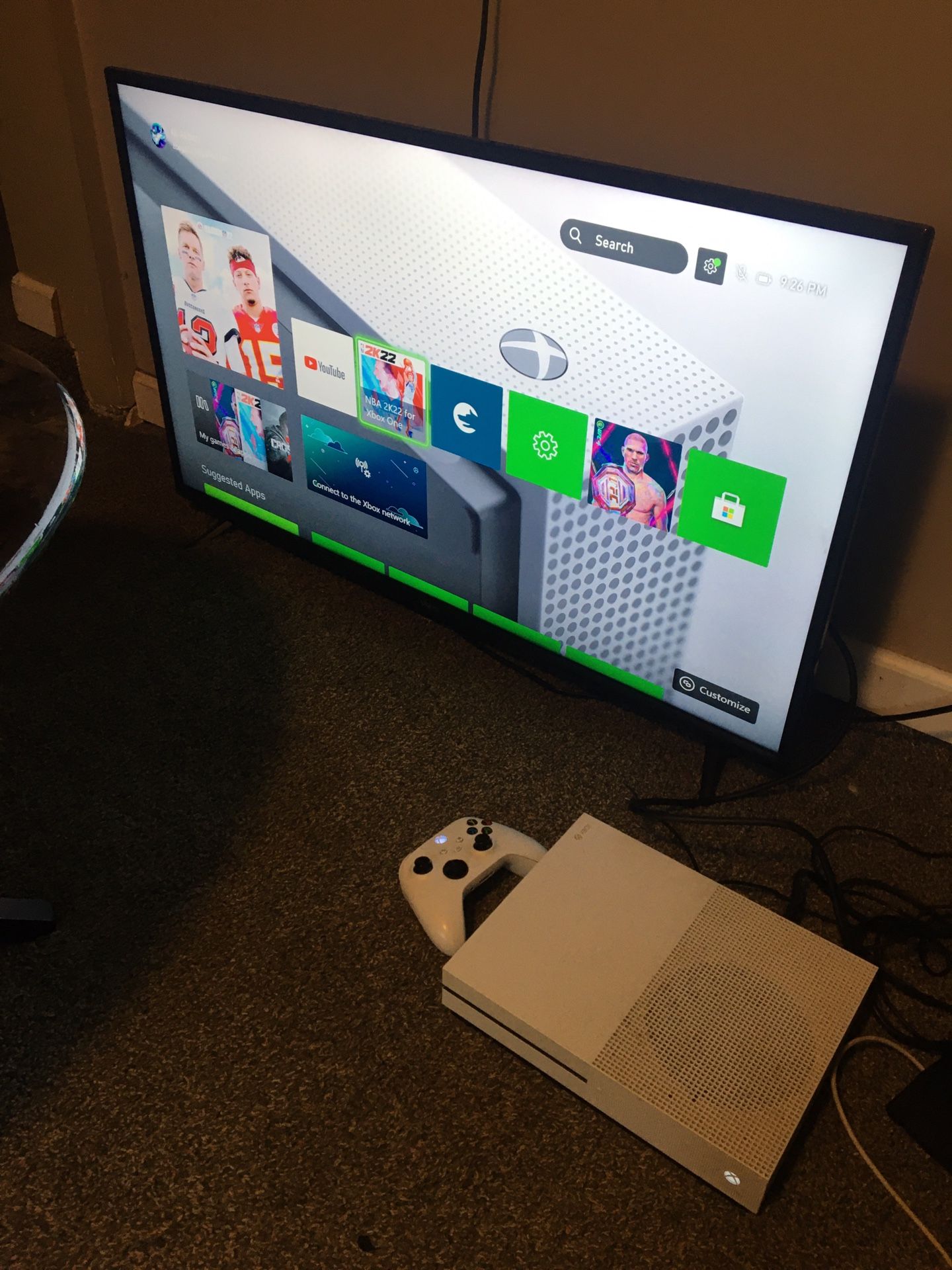 VIZIO 39" Full HD 2160p 120Hz Clear Action 240 WiFi Smart LED TV/ Xbox