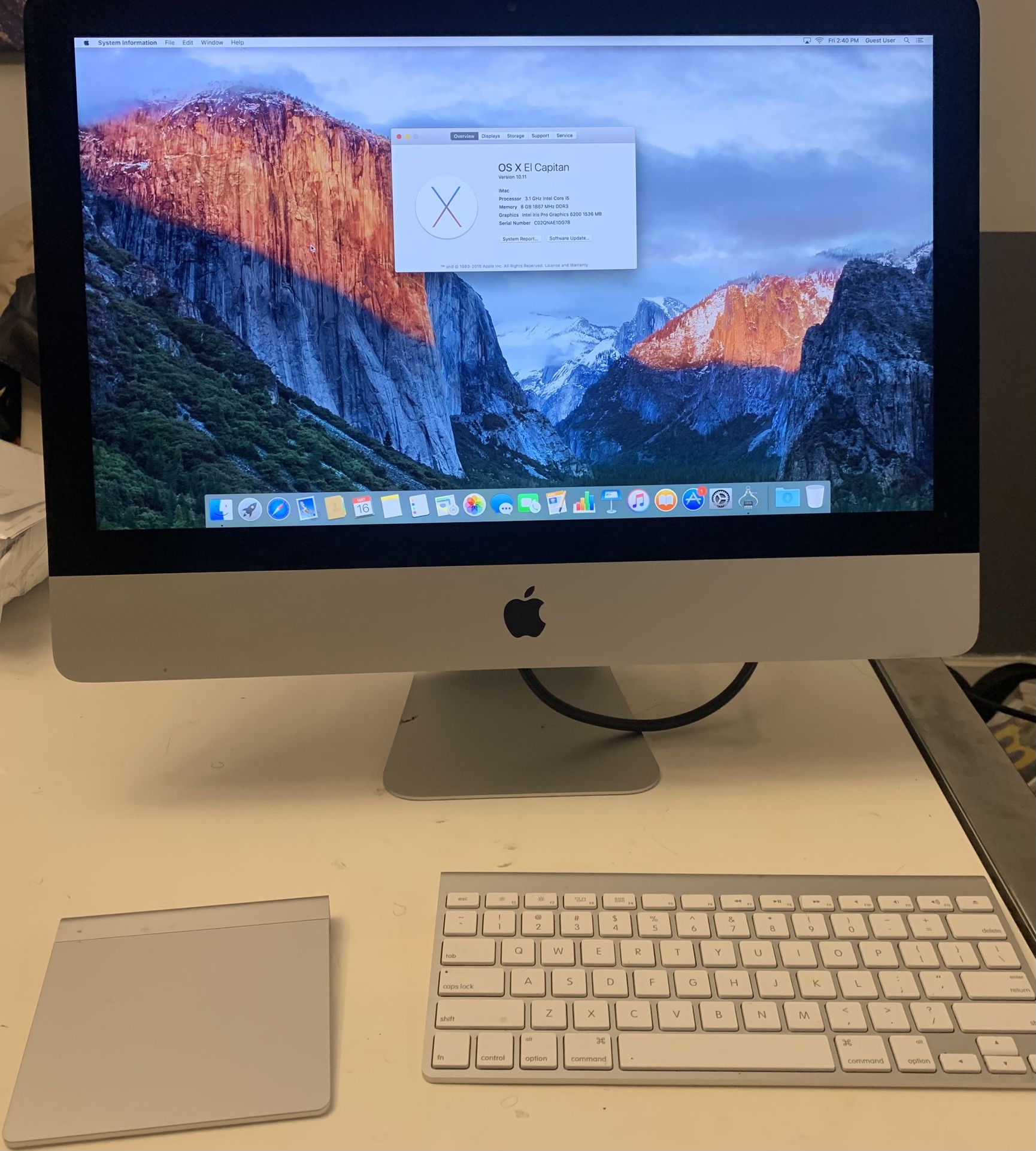 iMac 21.5 Inch