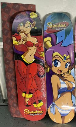 Shantae skateboard deck