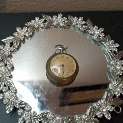 RARE VTG Swiss Mechanical manual-wind pocket watch.
