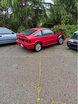 87 honda crx Si Parting out