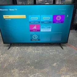 50” Hisense Roku Smart Tv