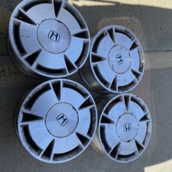 4 — 15x6 5x4.5 5x114.3 Stock Enkei Honda Civic Hybrid  Accord Camry Avalon Wheels Rims !!!