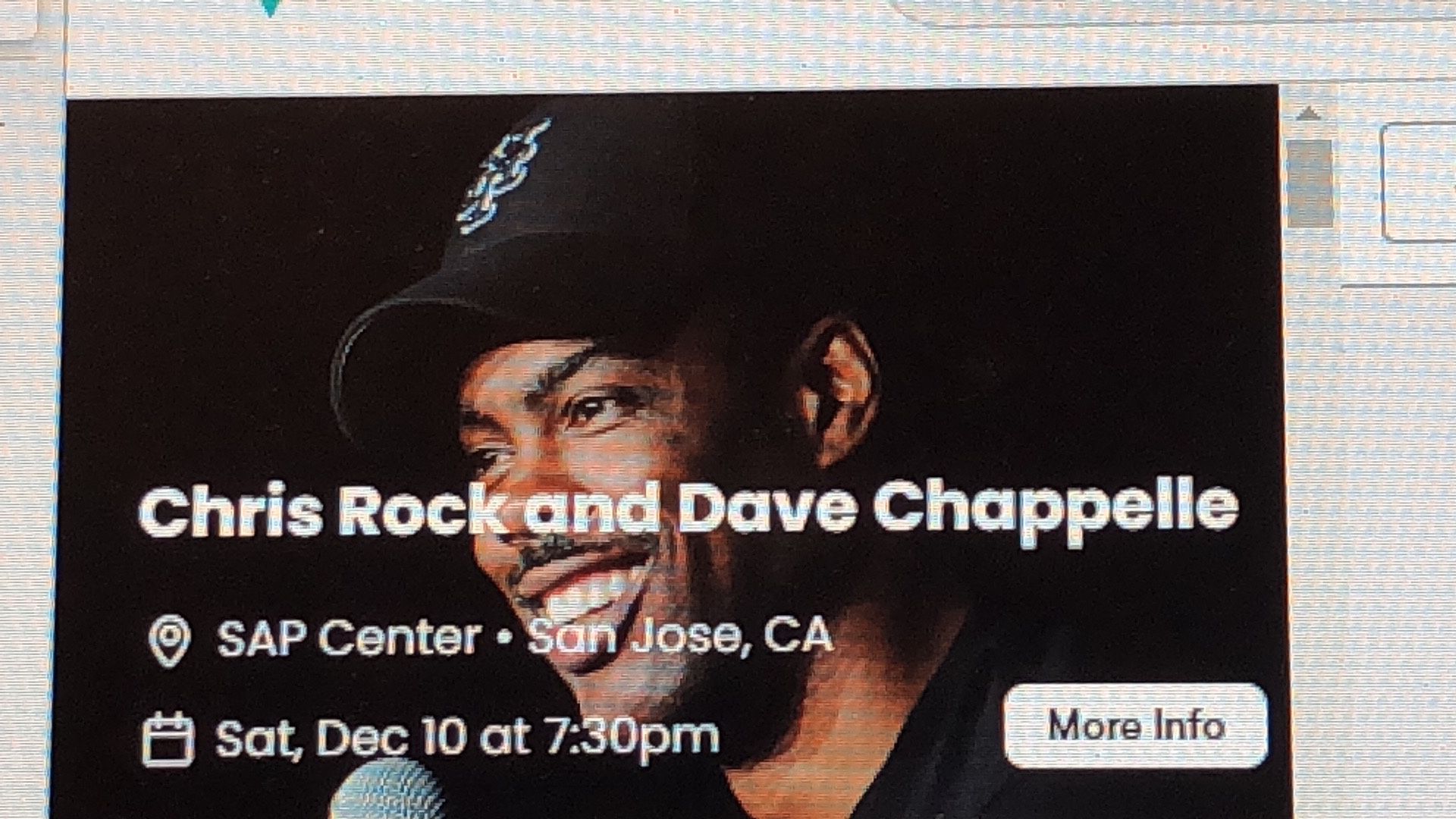 Dave Chappell And Chris Rock -$380 Each Sec 102