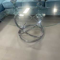 Glass 3- Piece Coffee Table Set