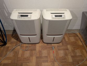 Two Dehumidifiers