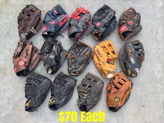 Baseball Gloves $70 Each Firm Have More Equipment Available