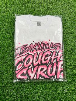 Awful Lot Of Cough Syrup Graphic T-Shirt Size Large