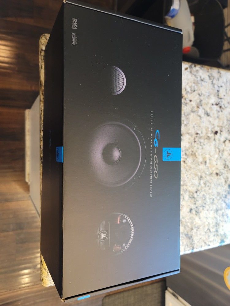 Brand New JL Audio C6 650 6.5 inch car audio component speakers with tweeters SQ