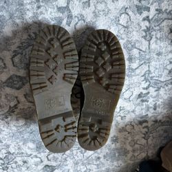 Vintage Doc Martens 1561 Brown Leather Oxford Shoes Made In England Men's 10