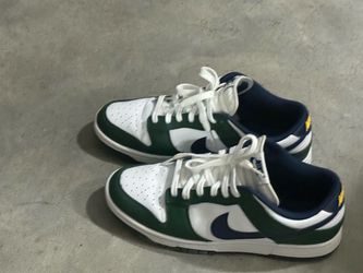 Nike dunks Navy forest green
