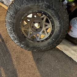 Dirty life rim and  tire