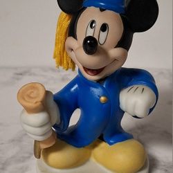 DISNEY MICKEY MOUSE GRADUATION FIGURINE 