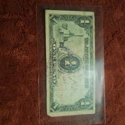Japanese Dollar From Ww2