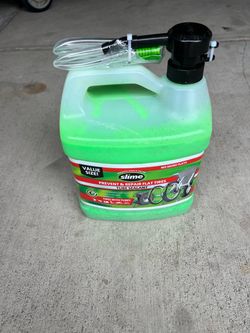 Slime tube sealant prevent & repair tires asking $45