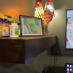 Handmade Wood Floating Shelf
