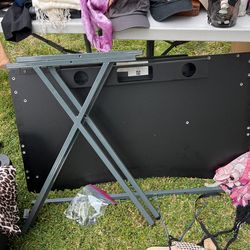 Black desk