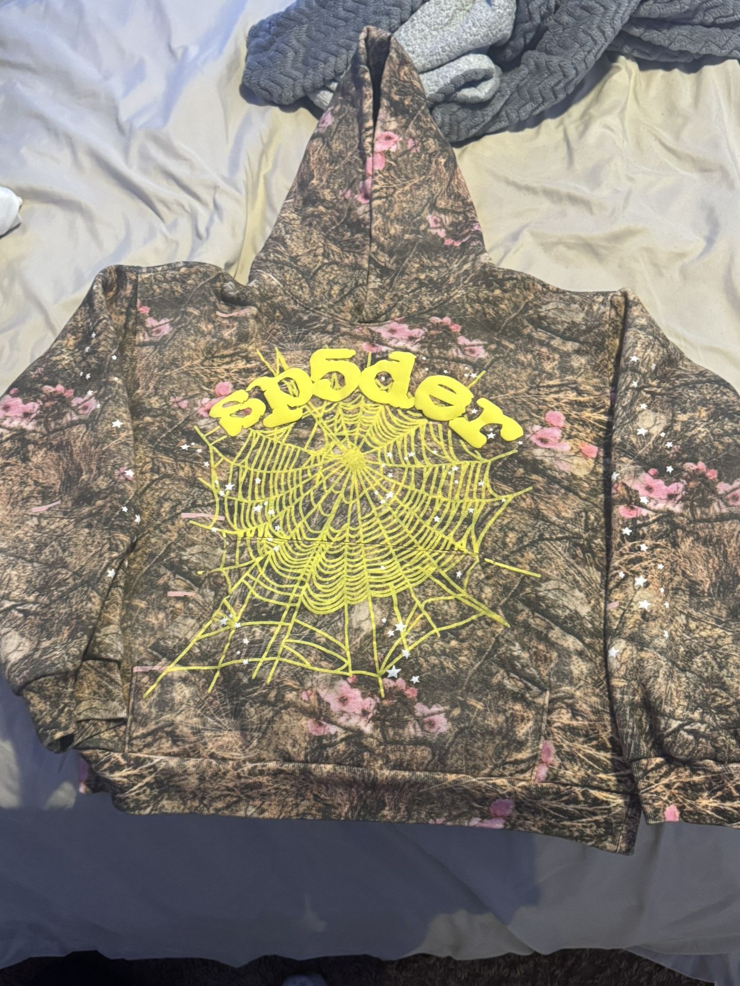 Sp5der Og Web hoodie Real tree
