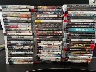 PlayStation 3 games (MESSAGE FOR PRICING)