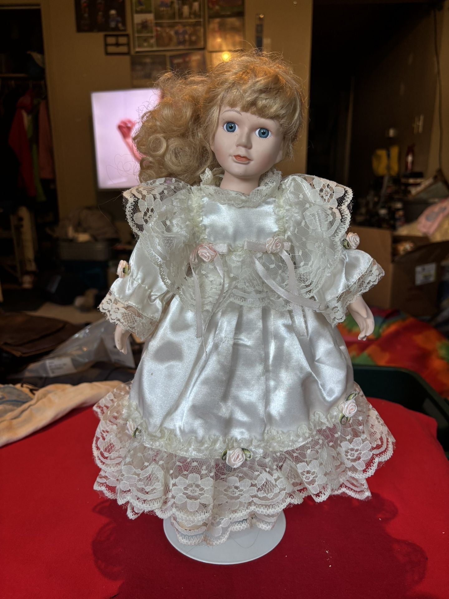 Vintage Porcelain Doll, From 1990’s