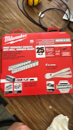 Milwaukee 25 pc metric & sae