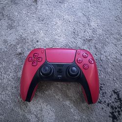 Red PS5 controller