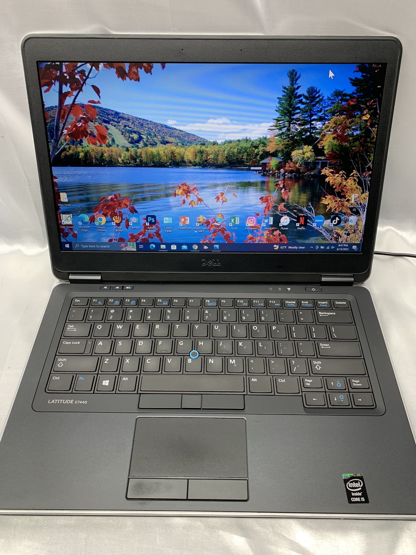 i5..i5…i5… DELL LATITUDE E-7440…8 GENERATION . build On 06/13/2021.. 128.0 GB SSD ( Capacity ) ..8.0 GB RAM .READY TO USED