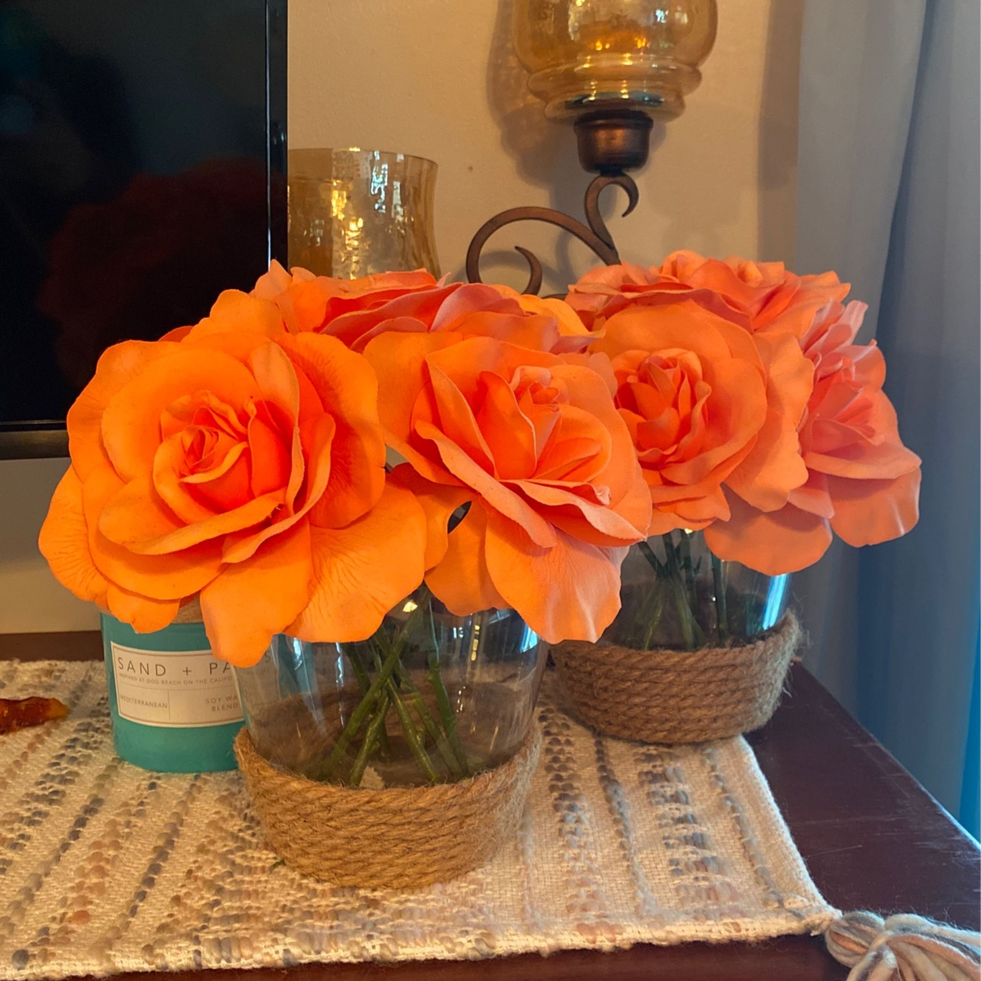 Two Floral Decorations