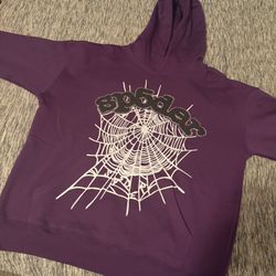 Purple Sp5der Hoodie 