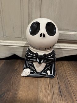 Disneys nightmare before Christmas Jack cookie jar