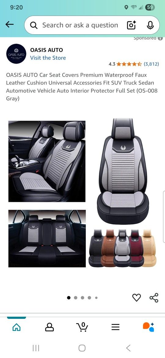 Truck/SUV Seat Covers