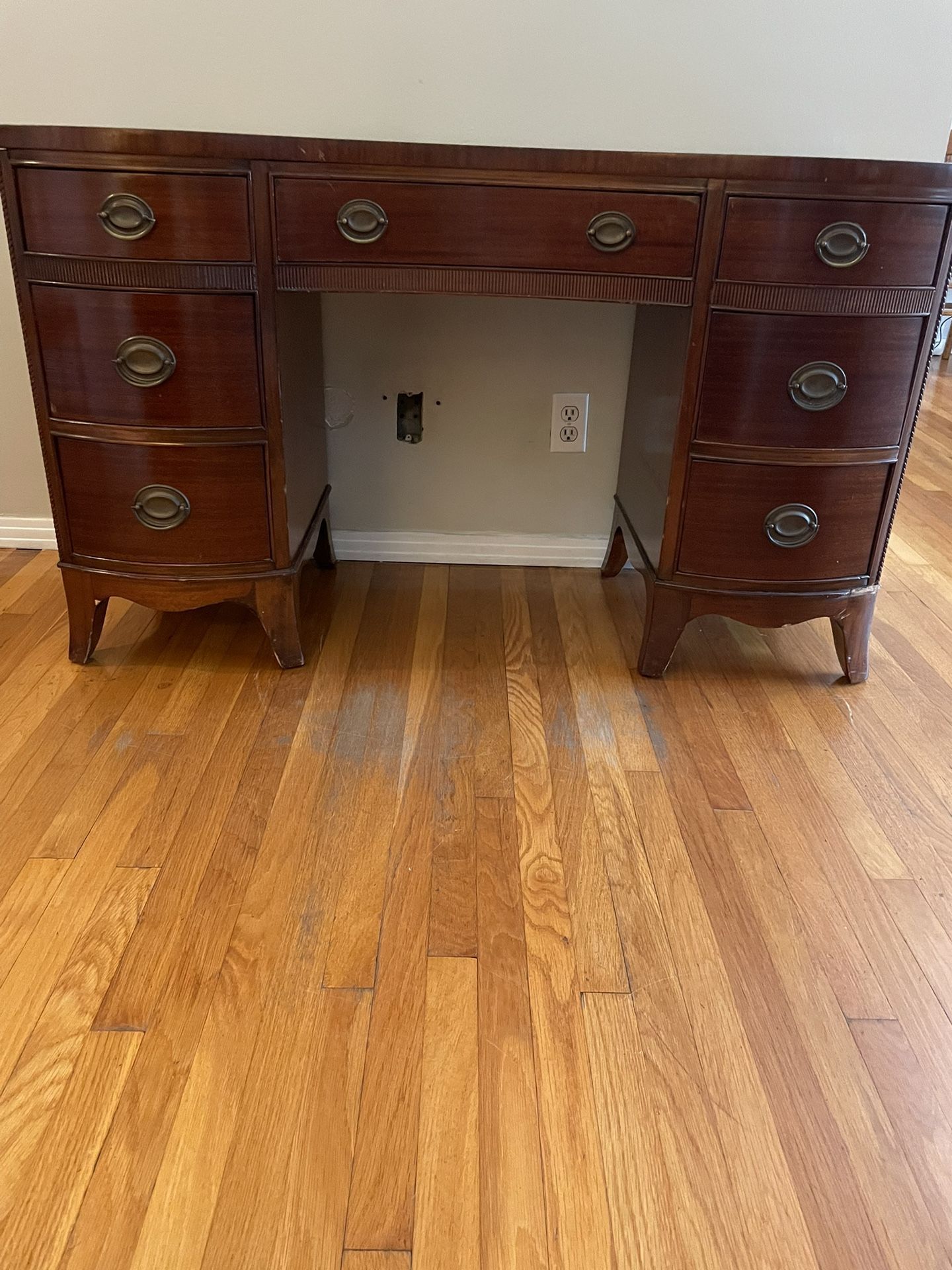 Antique Wood Desk