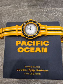Blancpain x Swatch Scuba Fifty Fathoms "Pacific Ocean" - Excellent Condition $250