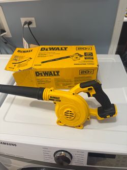 DEWALT 20-volt Jobsite Blower powerful compact NEW 2025