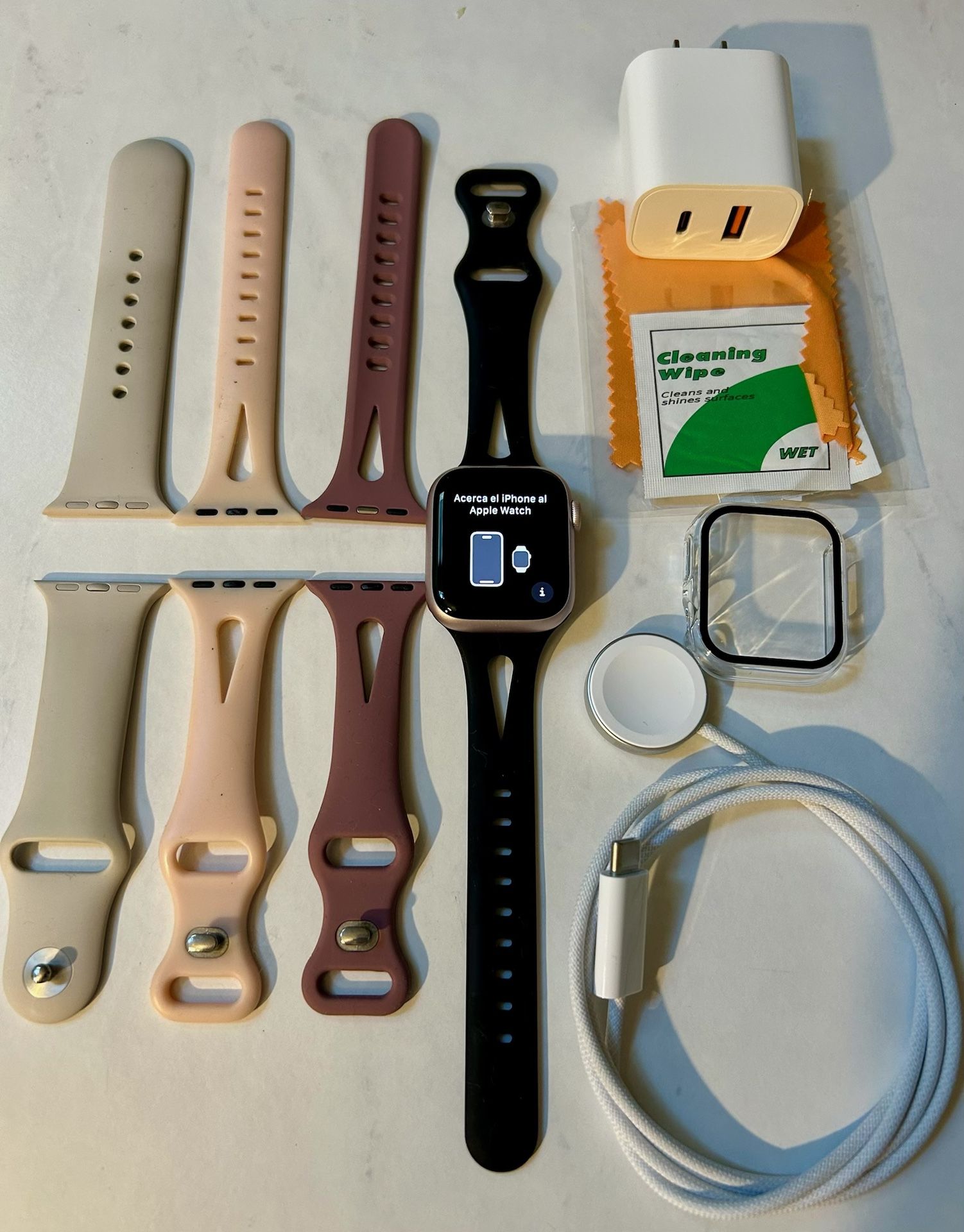 ⌚️📱👀 Apple Watch Bundle - Series 9 Cellular 41mm ✨👍