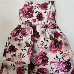 Floral Dress For Little Girls 